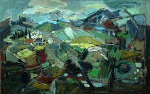 SZILARD Claire 1921-1900,Landscape,Ishtar Arts IL 2017-07-16