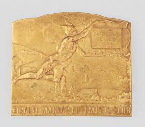 Szirmai Toni 1871-1938,Bronze plaque,1924,Meissner Neumann CZ 2012-12-16