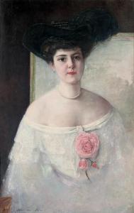 SZITTNER 1904,The new hat,1904,Christie's GB 2009-12-11