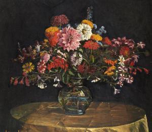 szollosy aladar 1879,Bouquet de fleur,1935,Aguttes FR 2013-05-29