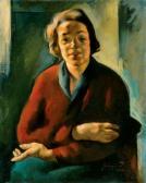 SZONYI Istvan 1894-1960,Female Portrait,1920,Kieselbach HU 2005-12-16