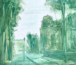 SZOTYORY Laszlo 1957,Parisian Montmartre,2010,Pinter HU 2021-12-16