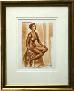 TABB Gladys Clark 1890-1969,Nude Figure Studies,1953,Clars Auction Gallery US 2011-03-12