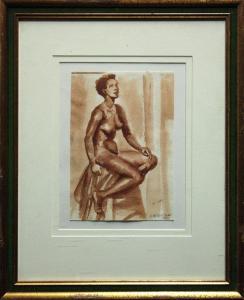 TABB Gladys Clark 1890-1969,Nude Studies,1953,Clars Auction Gallery US 2009-06-06