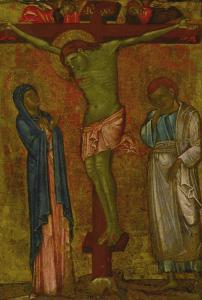 TABERNACLE Johnson,CRUCIFIXION WITH THE MADONNA AND SAINT JOHN THE EV,Sotheby's GB 2016-01-29