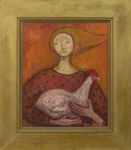 TABOR HELEN 1960,WOMAN WITH CHICKEN,McTear's GB 2021-12-05