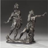 TACCA Ferdinando 1619-1686,AN ITALIAN BRONZE GROUP OF ROGER AND ANGELICA,1988,Sotheby's 2008-01-24