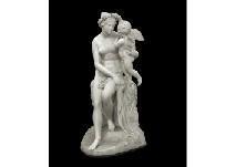 TADOLINI Scipione 1822-1892,Venus and Cupid,Mainichi Auction JP 2021-04-24