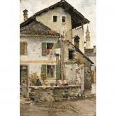 TAFURI Raffaele 1857-1929,VERONA, SCENA DI PAESE,Sotheby's GB 2005-12-05