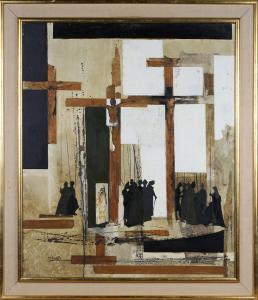 TAGGART F.David 1900-1900,Crucifixion,1961,Tooveys Auction GB 2022-06-08