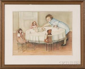 TAGGART Tricia 1900-1900,The Tea Party,Skinner US 2009-10-24