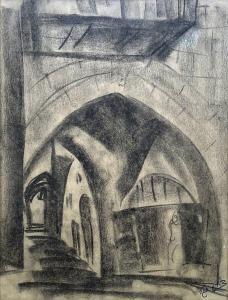 TAGGER Tsiona 1900-1988,Houses in Safed,Montefiore IL 2022-02-22