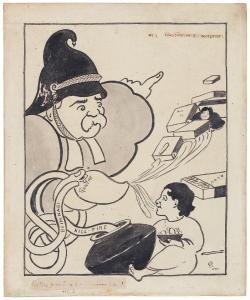 TAGORE Gaganendranath,Versity Scream No 2 ----------- Help!,1921,Saffronart India 2022-12-14