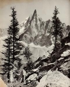 TAIRRAZ Georges 1900-1975,Les Drus, vus du Montenvert,Aguttes FR 2014-05-15