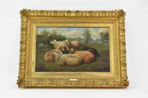 TAIT Arthur Fitzwilliam 1819-1905,A Quiet Corner on the Pasture,1896,Nye & Company US 2023-02-02