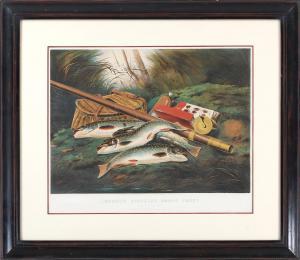 TAIT Arthur Fitzwilliam 1819-1905,American Speckled Brook Trout,South Bay US 2019-01-26