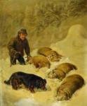 TAIT Arthur Fitzwilliam 1819-1905,Snowed In - After the Blizzard,1878,Winter Associates 2022-01-24