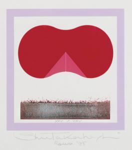 TAKAHASHI Shu 1930-1987,Forma rossa,1995,Minerva Auctions IT 2015-12-10
