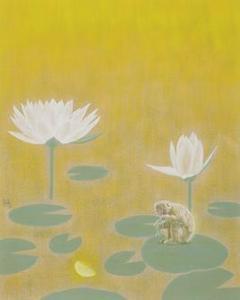 TAKEMIYA Shuho,beautiful moon; flower scent,Mainichi Auction JP 2022-11-25