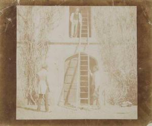 TALBOT William Henry Fox 1800-1877,The Ladder,1845,Dreweatts GB 2015-03-05
