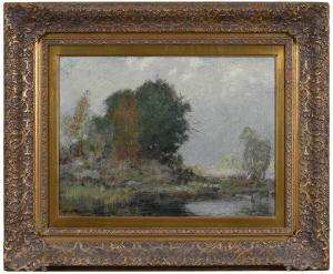 TALCOTT Allen Butler 1867-1908,Late Summer Landscape,Brunk Auctions US 2021-09-09