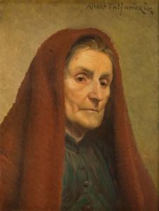 TALJAŃSKI Albert 1900-1900,Old Woman,1871,Desa Unicum PL 2017-12-14