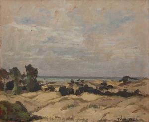 TALMAGE Algernon 1871-1939,Coastal landscapes,Mallams GB 2021-07-07