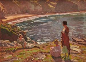 TALMAGE Algernon 1871-1939,Seaside View,1922,Grogan & Co. US 2020-11-15