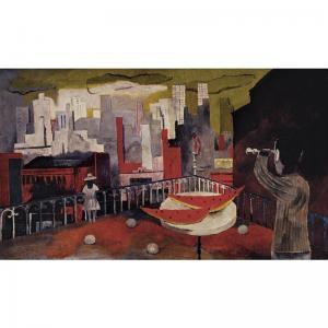TAMAYO Rufino 1899-1991,nueva york desde la terraza,1937,Sotheby's GB 2004-05-26