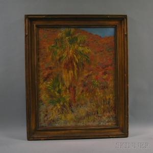 TAMBURINI Arnaldo C. II 1885-1936,Palm Trees,Skinner US 2014-02-12