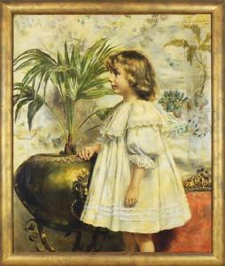 TAMBURINI Arnaldo C. II 1885-1936,Ritratto di Eva,Maison Bibelot IT 2015-03-05