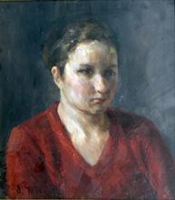 TAMBURRINI Amerigo 1901-1966,Busto di giovinetta in rosso,Vincent Casa d'Aste IT 2018-03-22