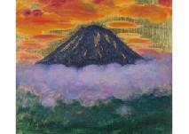 TANAKA Shigekichi,Mt. Fuji in Summer,1990,Mainichi Auction JP 2021-01-15