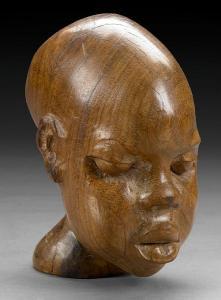 Tandokwzsi SITHOLE Lucas 1931-1994,Head study of the artist's son,1960,Bonhams GB 2009-02-18