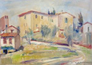 TANFANI Desiderio 1897-1977,Paesaggio,Saletta d'arte Viviani IT 2023-07-15