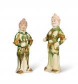TANG DYNASTY,POTTERY FIGURES OF GUARDIANS,Christie's GB 2024-03-29