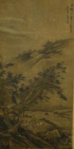 TANG Yan,Landscape and resting sages,888auctions CA 2014-02-13