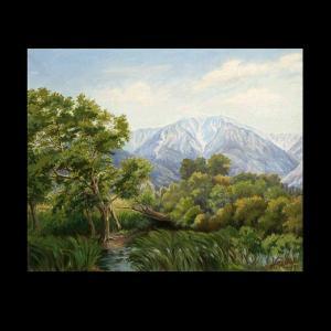 TANGE Herman 1866-1942,View of Mountains near Palm Springs.,Auctions by the Bay US 2008-01-06