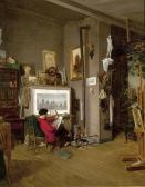TANGUY Eugène 1830-1899,L'Atelier,1865,Mercier & Cie FR 2011-06-12