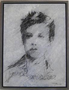 TANGUY,Je est un autre (portrait d'Arthur Rimbaud),2011,Damien Leclere FR 2012-01-28
