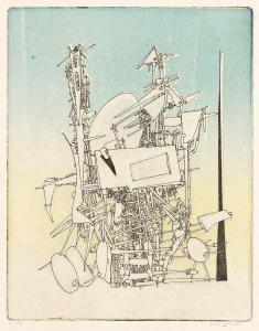 TANGUY Yves 1900-1955,Sans titre,1954,Swann Galleries US 2024-03-14