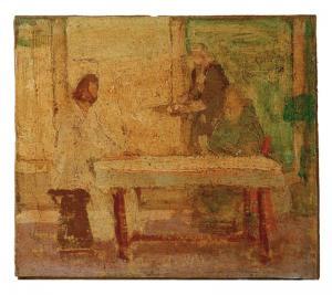 Tanner Henry Osawa,STUDY FOR CHRIST AT THE HOME OF MARY AND MARTHA,Charlton Hall 2013-09-06
