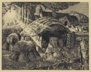 TANNER Robin 1904-1988,Christmas; Harvest Festival, from Twelve Etchings,1974,Bonhams GB 2024-03-14