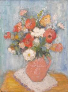 tanti demetriade stefan 1908-1995,The Pot with Flowers,Alis Auction RO 2010-10-19