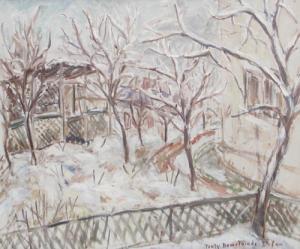 tanti demetriade stefan 1908-1995,Winter Landscape,Alis Auction RO 2008-10-04