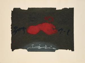 TAPIES Antoni 1923-2012,Peu Roig,1983,Van Ham DE 2024-04-18