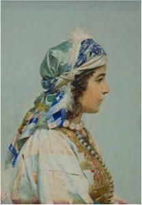 TAPIRO Y BARO Josep 1830-1913,Jeune femme,Artcurial | Briest - Poulain - F. Tajan FR 2020-12-30