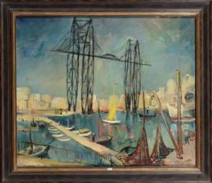 TAPPESER X 1900-1900,Le vieux port de Marseille,1932,VanDerKindere BE 2013-10-15