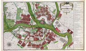 TARDIEU Pierre François 1711-1771,Map of St. Petersburg,MacDougall's GB 2006-05-30