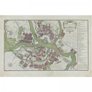 TARDIEU Pierre François 1711-1771,map of st. petersburg,Sotheby's GB 2006-04-26